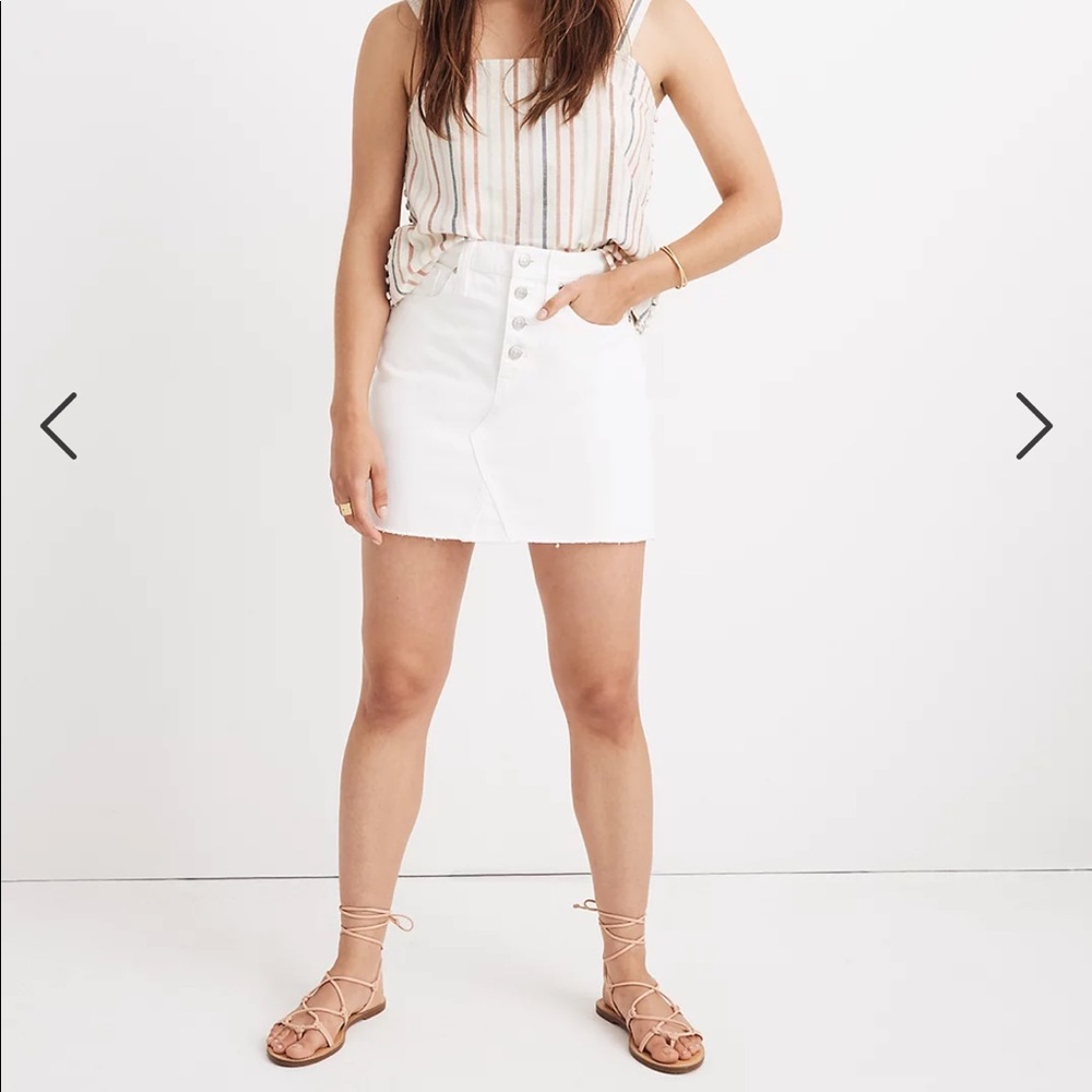 Madewell Denim skirt